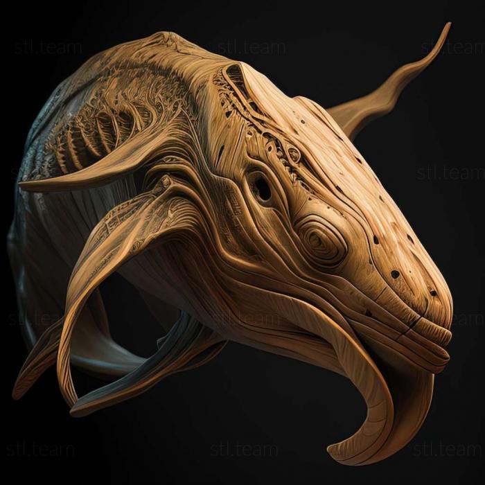 3D model Dolichorhinus hyognathus (STL)